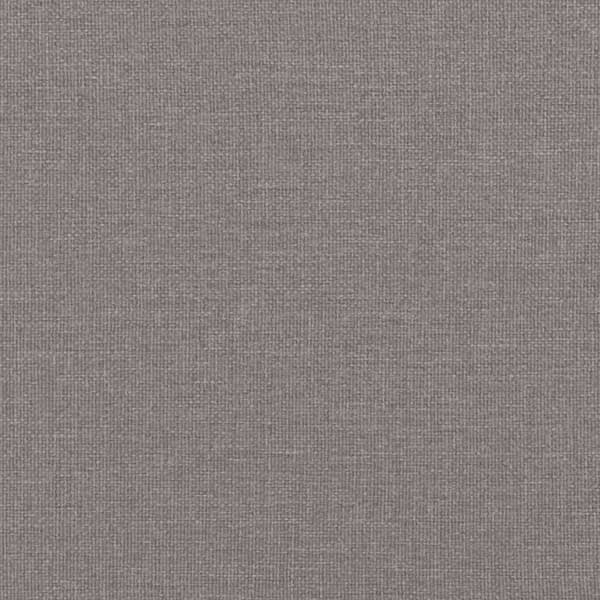 vidaXL Bäddsoffa taupe tyg Taupe