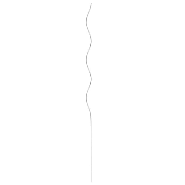 vidaXL Spiralformade växtstöd 5 st 110 cm galvaniserat stål Silver