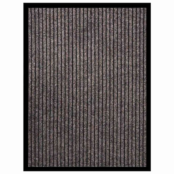 vidaXL Dörrmatta beigerandig 60x80 cm Beige