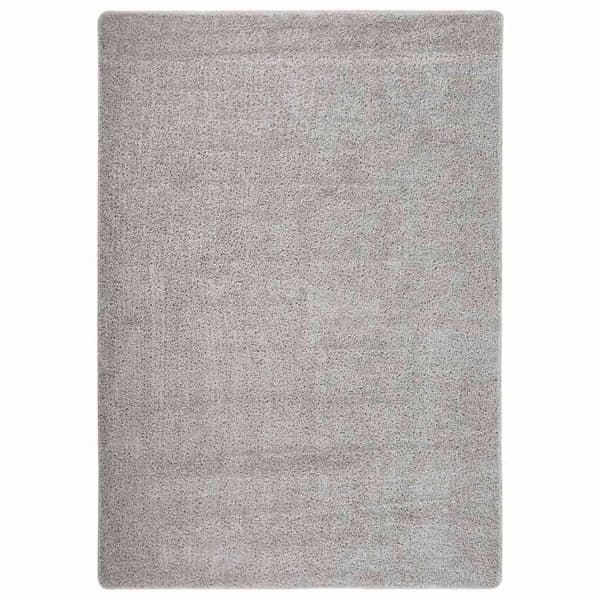 vidaXL Matta ljusgrå 160x230 cm halkfri grå
