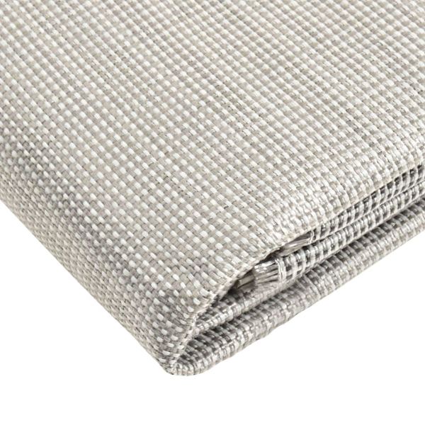 vidaXL Tältmatta 700x250 cm mörkgrå Grå