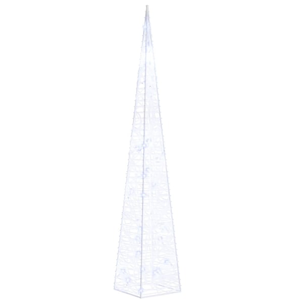 vidaXL Ljuskon LED akryl blå 60 cm Blå