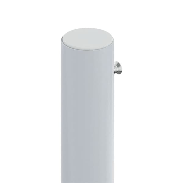 vidaXL Infällbar sidomarkis 180x600 cm gräddvit Creme
