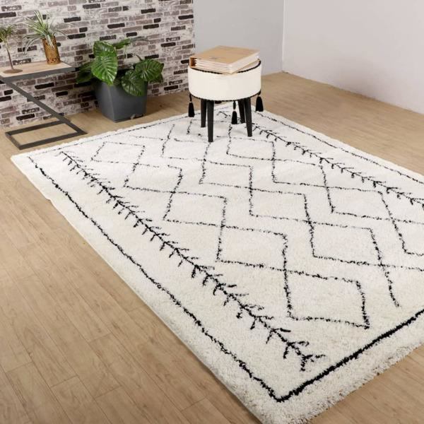 Dutch Lifestyle Matta Florence S 300x200 cm vit Vit