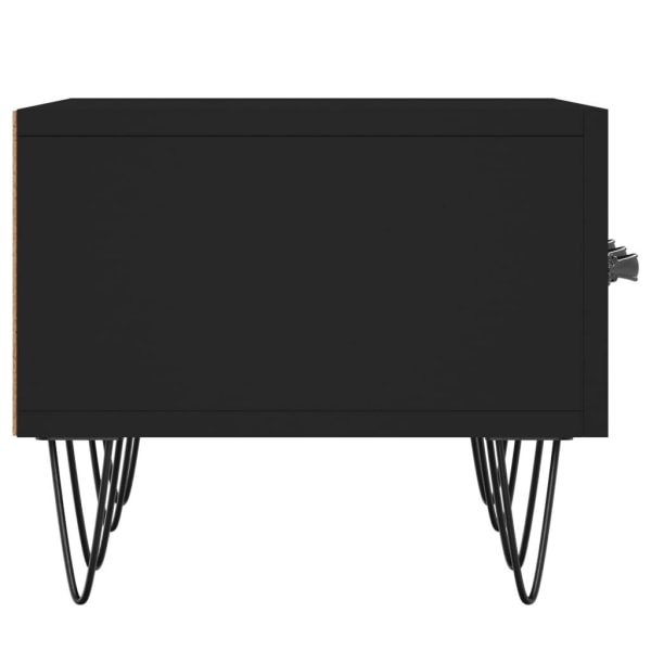 vidaXL Tv-bänk svart 150x36x30 cm konstruerat trä Svart