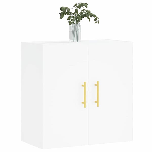 vidaXL Väggskåp vit 60x31x60 cm konstruerat trä Vit