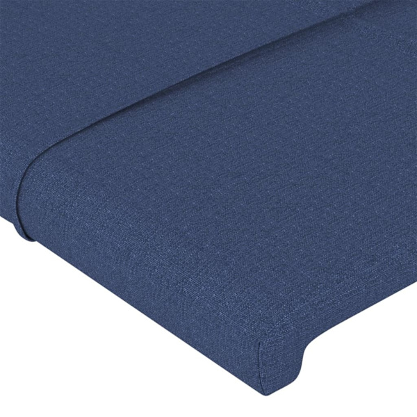 vidaXL Huvudgavlar 2 st blå 100 x 5 x 78/88 cm tyg Blå