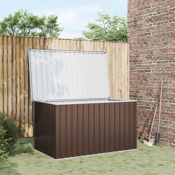 vidaXL Dynbox brun 171x99x93 cm Brun
