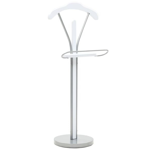 vidaXL Herrbetjänt 45x35x107 cm vit Vit