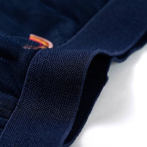 vidaXL Kjol för barn broderade marinblå 92 Blå