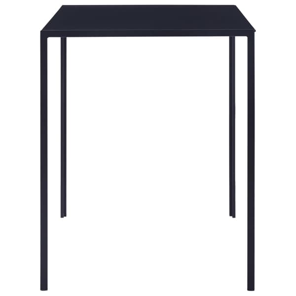vidaXL Matbord och stolar 5 delar vinröd Röd