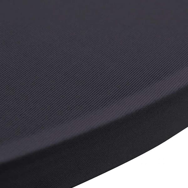 vidaXL Bordsöverdrag 4 st 80 cm stretch antracit Antracit