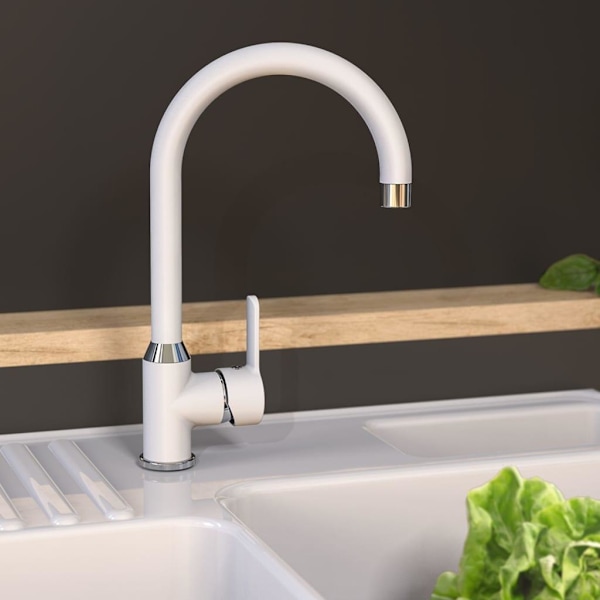 EISL Köksblandare DIZIANI vit/krom Flerfärgsdesign