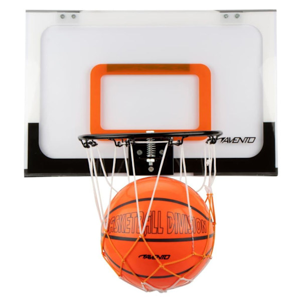 Avento Basketkorg Mini 45x30x3 cm transparent Transparent