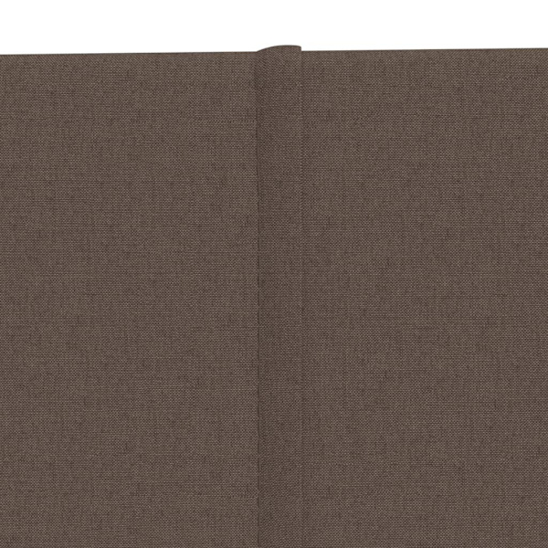 vidaXL Väggpaneler 12 st taupe 90x30 cm tyg 3,24 m² Taupe