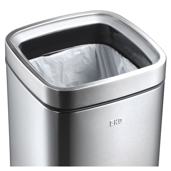 EKO Soptunna öppen topp Laguna 35 L matt silver Silver