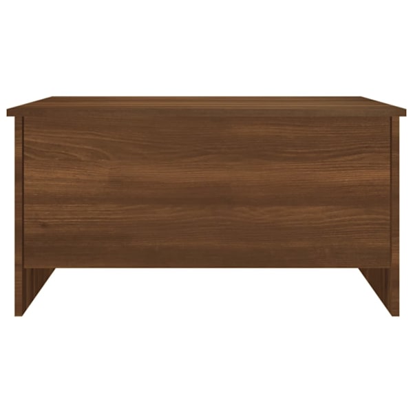 vidaXL Soffbord brun ek 80x55,5x41,5 cm konstruerat trä Brun