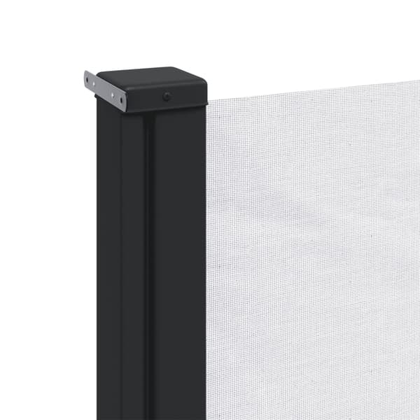 vidaXL Indragbar sidomarkis vit 220x500 cm Vit