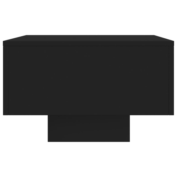 vidaXL Soffbord svart 100x49,5x31 cm konstruerat trä Svart