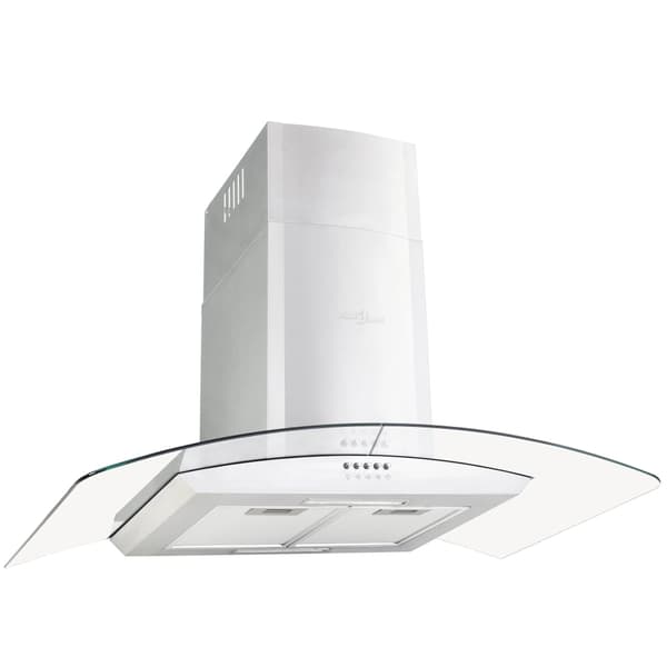 vidaXL Väggmonterad köksfläkt 90 cm rostfritt stål 756 m³/h LED Silver