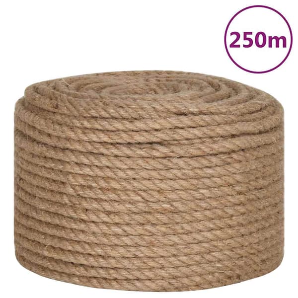 vidaXL Rep 100% Jute 12 mm 250 m