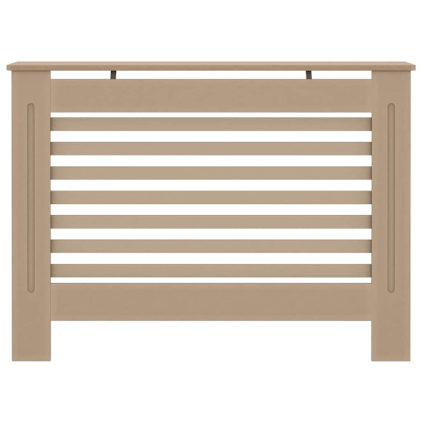 vidaXL Elementskydd 112x19x81,5 cm MDF Brun