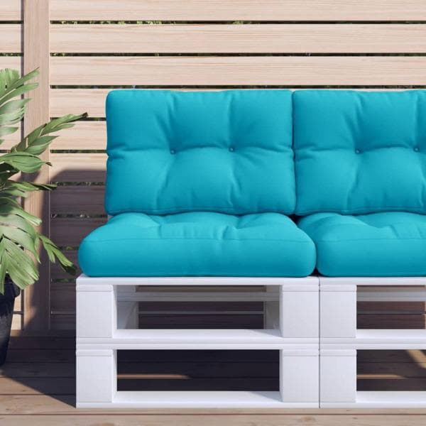 vidaXL Palldyna turkos 60x40x12 cm tyg Turkos