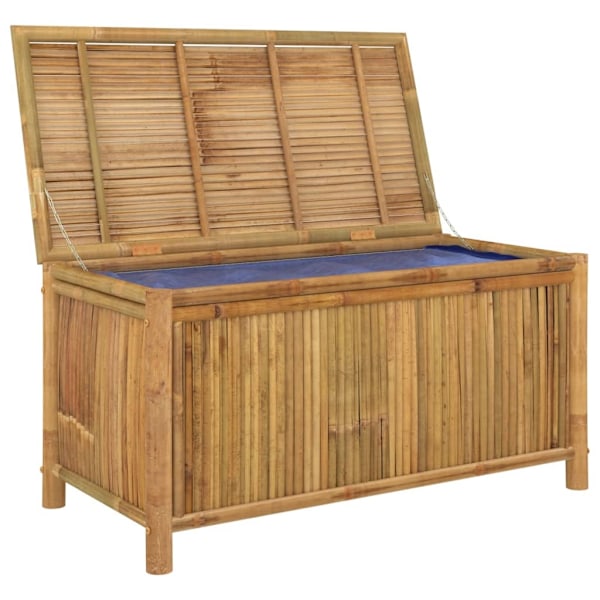 vidaXL Trädgårdslåda 110x52x55cm bambu Brun