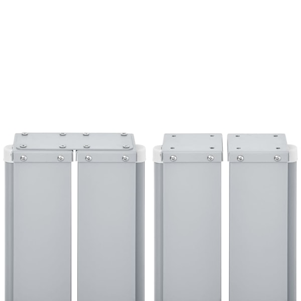 vidaXL Infällbar sidomarkis blå 140x600 cm Blå