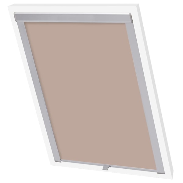 vidaXL Mörkläggande rullgardin beige MK04 Beige