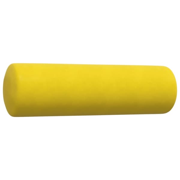 vidaXL Soffgrupp med dynor och bolster 4 delar gul sammet Gul
