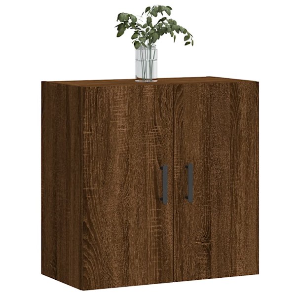 vidaXL Väggskåp brun ek 60x31x60 cm konstruerat trä Brun