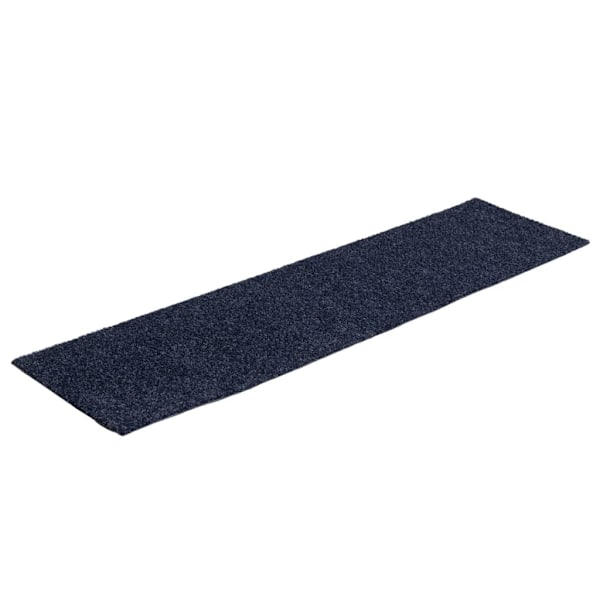 vidaXL Trappstegsmattor självhäftande 15 st 76x20 cm grå blå grå