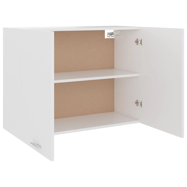 vidaXL Väggskåp “Lyon” vit 80x31x60 cm konstruerat trä Vit