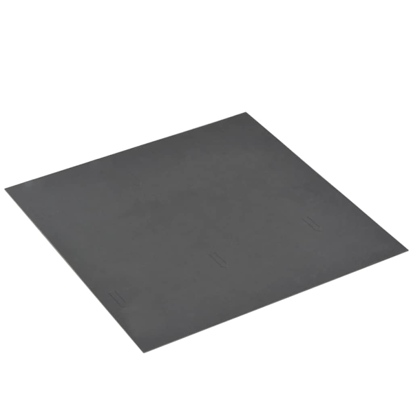 vidaXL Självhäftande golvplankor 20 st PVC 1,86 m² svart med mönster Svart