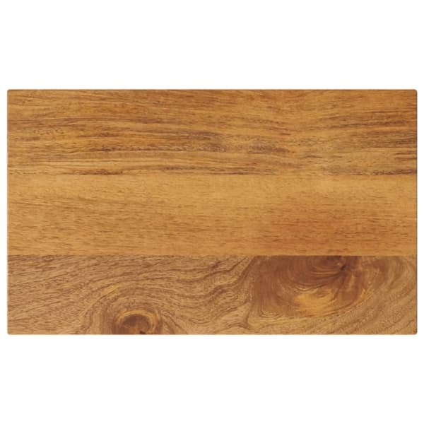 vidaXL Bordsskiva 50x40x2,5 cm rektangulär massivt mango-trä Brun