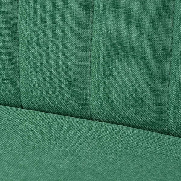 vidaXL Soffa 117x55,5x77 cm tyg grön Grön