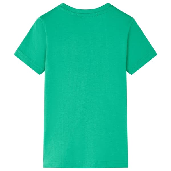 vidaXL T-shirt för barn grön 104 Grön