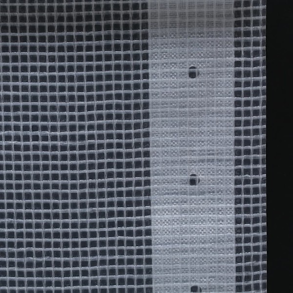 vidaXL Leno presenning 2 st 260 g/m² 1,5x15 m vit Vit