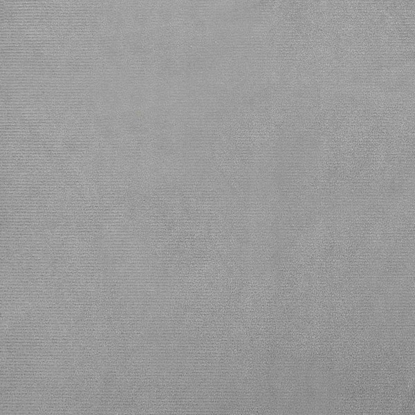 vidaXL Hundbädd ljusgrå 66x40x45 cm sammet Grå