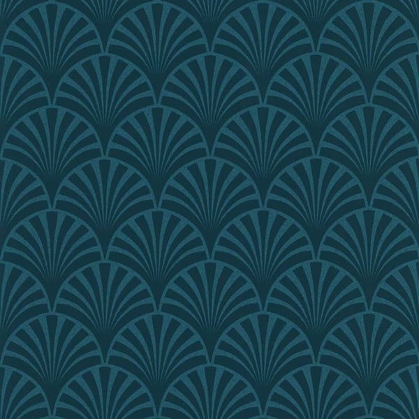 Noordwand Tapet couleurs & matières 20's Pattern Artdeco blå Blå