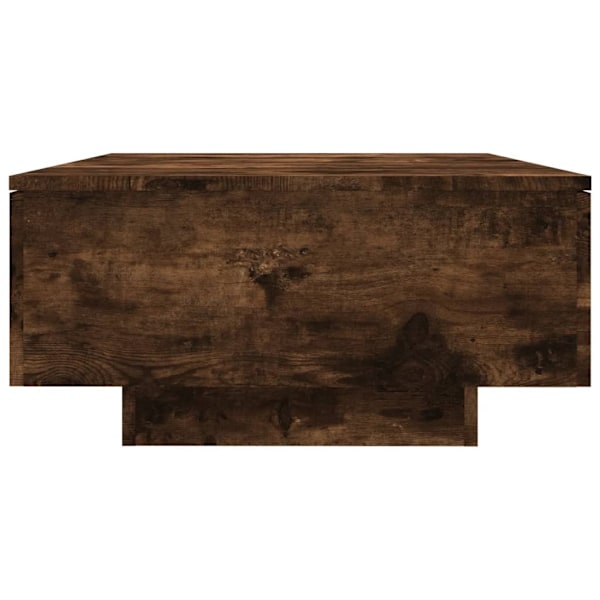 vidaXL Soffbord rökfärgad ek 90x60x31 cm konstruerat trä Brun
