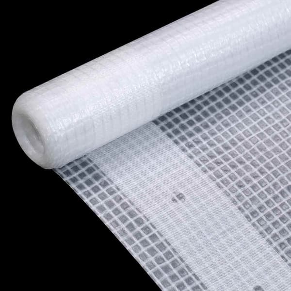 vidaXL Leno presenning 260 g/m² 4x5 m vit Vit