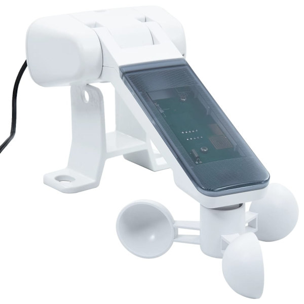 vidaXL Automatisk markis med vindsensor & LED 450x350 cm antracit Antracit