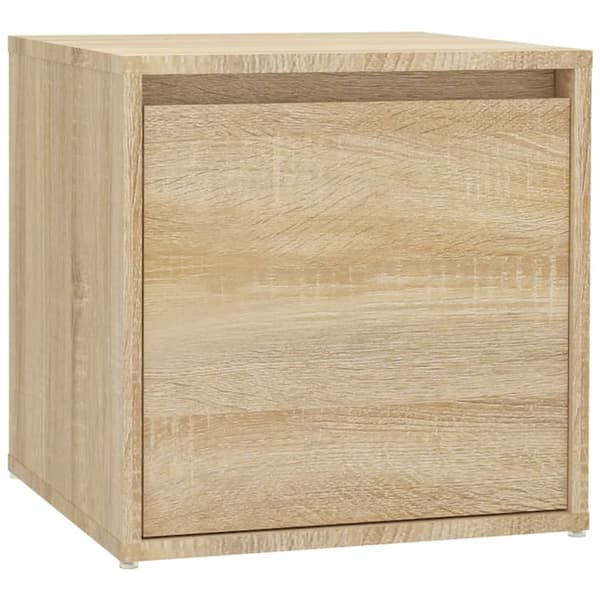 vidaXL Hallmöbler set sonoma-ek konstruerat trä Beige