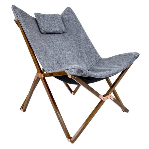 Bo-Camp Campingstol Bloomsbury M grå grå