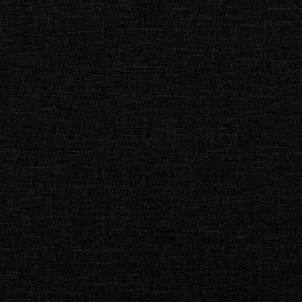 vidaXL Dagbädd utdragbar svart 90x200 cm tyg Svart