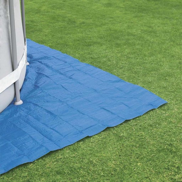 Bestway Markduk för pool Flowclear 488x488 cm Blå
