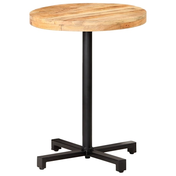 vidaXL Cafébord runt Ø60x75 cm grovt mangoträ Brun