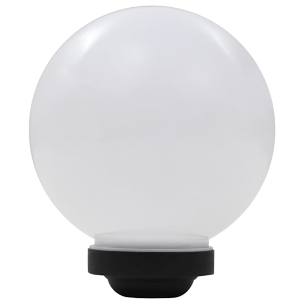 vidaXL Sollampa LED set 3 st sfäriska 20 cm RGB Vit